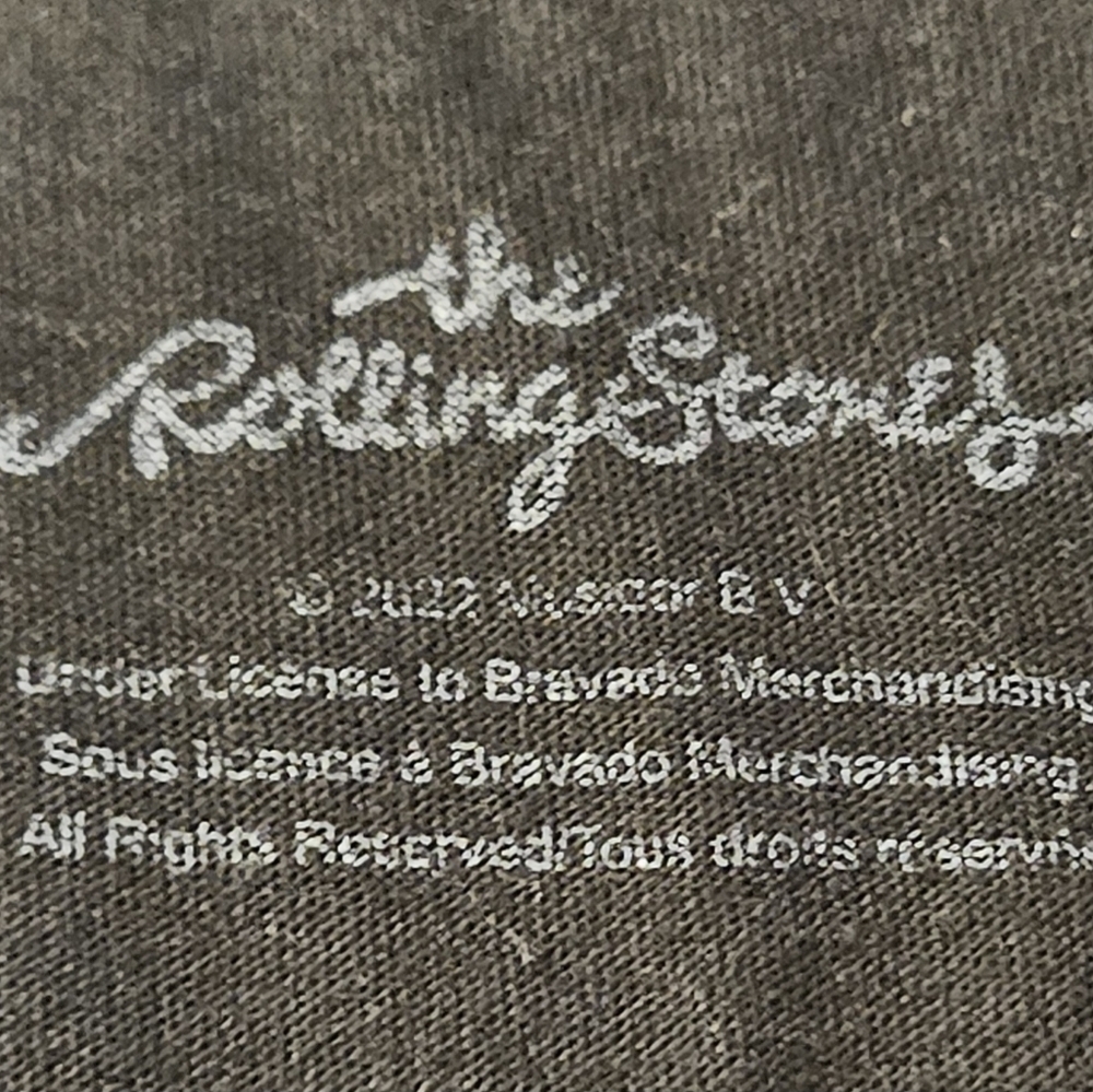 The Rolling Stones Womens Large Black Tongue Logo Graphic Band Tee - Picture 10 of 11